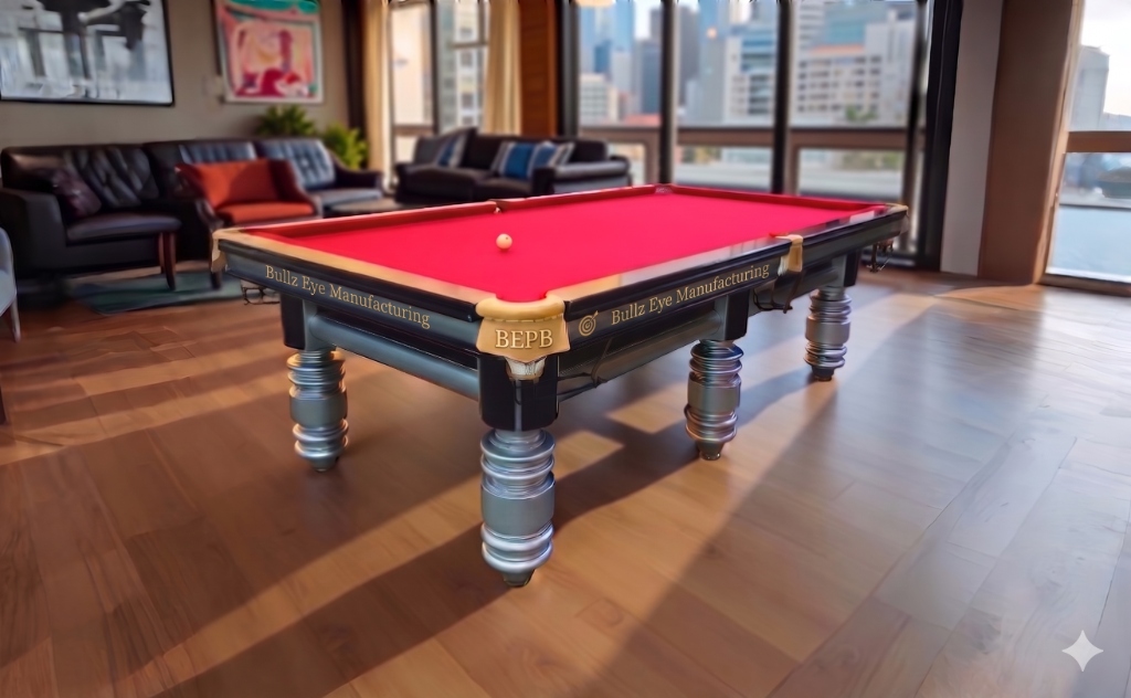 Bullz Eye Billiards Samurai Pool Table