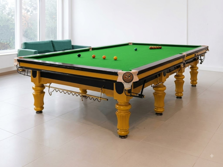 Bullz Eye Gold Snooker Table