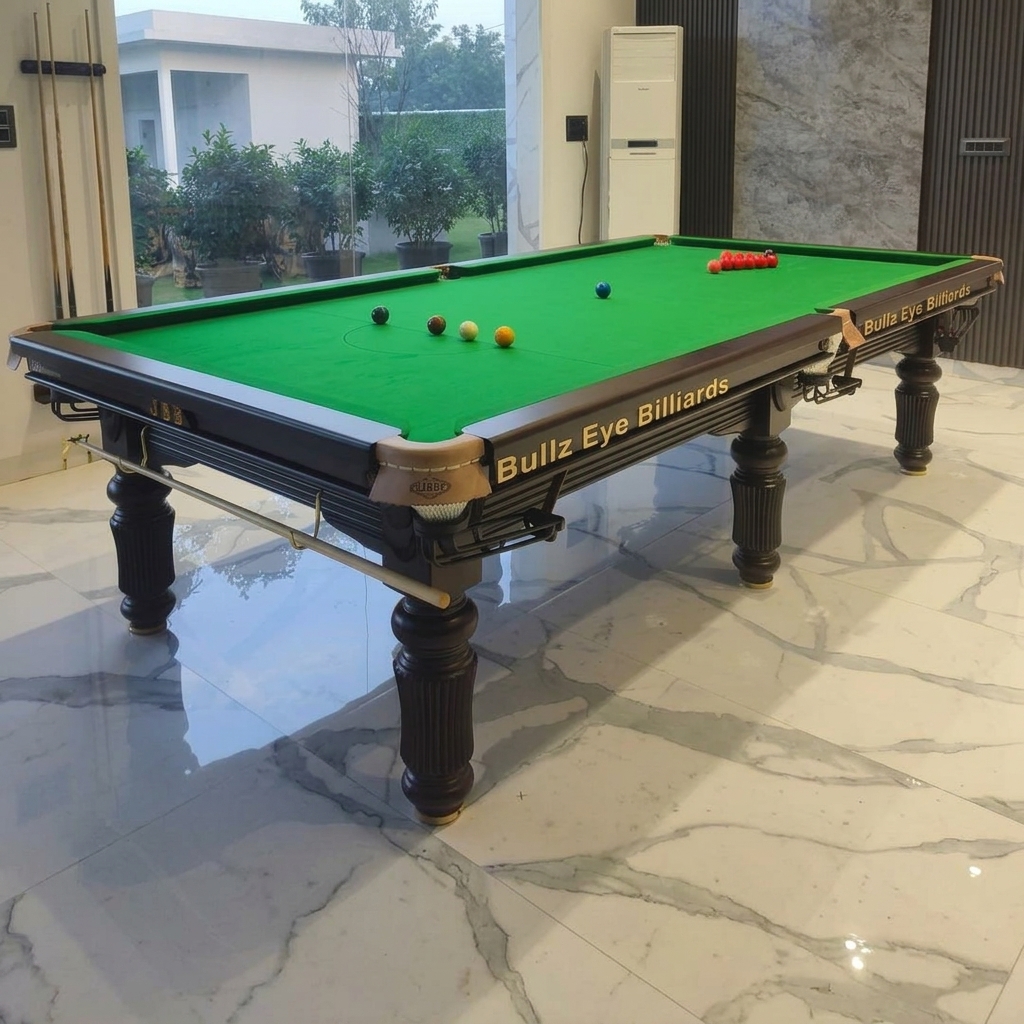 Bullz Eye Billiards Premium Mini Snooker Table (Square Legs)