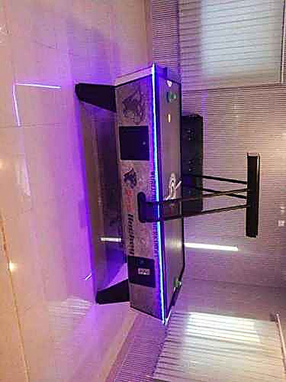 Club Air Hockey Table with LED Edges