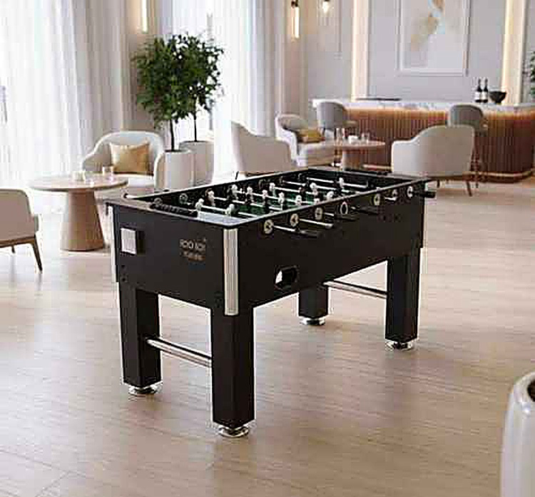 Club Foosball Table Black Edition