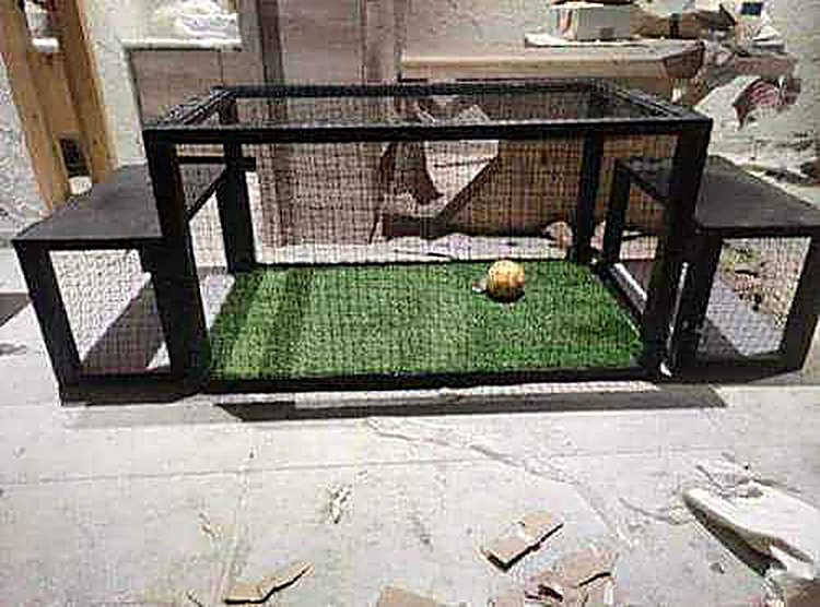 Sub Soccer Table Frame Construction