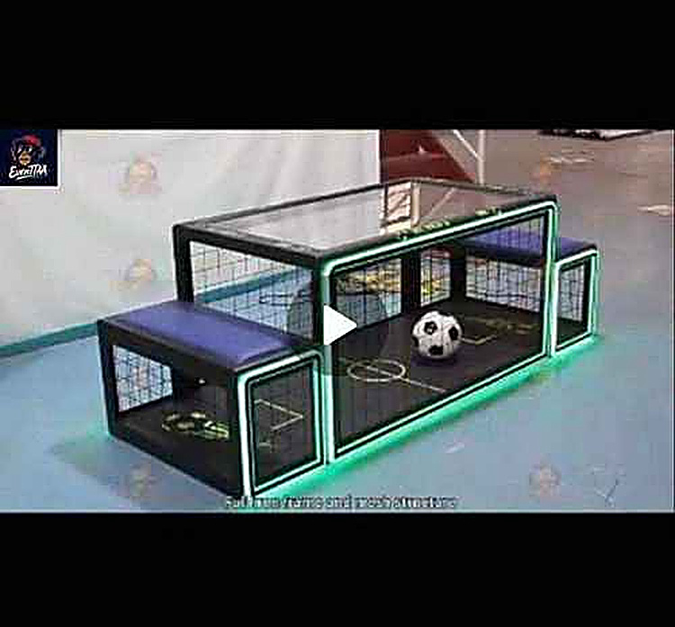 Sub Soccer Table LED Light Showroom