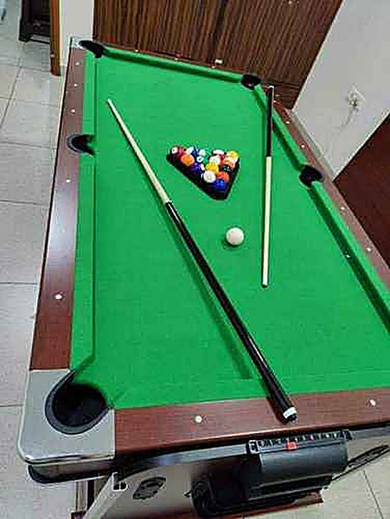 Multi Game Table Real Pool Setup